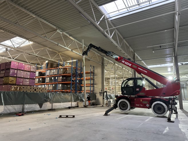 Schweißer bei der Arbeit