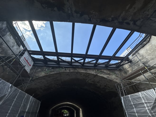 Schweißer bei der Arbeit