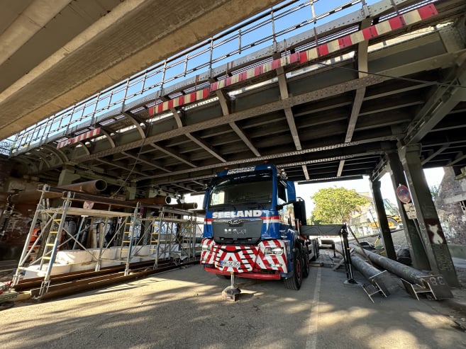 Schweißer bei der Arbeit